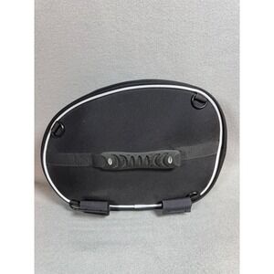 T-Bags Space Saver Motorcycle‎ Luggage Bag Tour-Pak Rack Black Nylon with Net